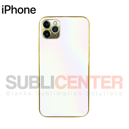 iPhone Pop Colors - Mirror - Cristal Templado - LUX - Glow